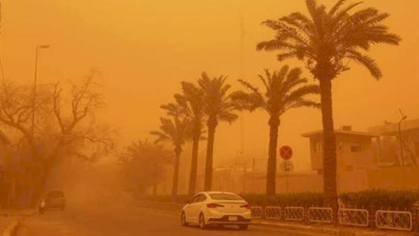 الأرصاد توضح مصدر العاصفة التربية وموعد نهايتها
