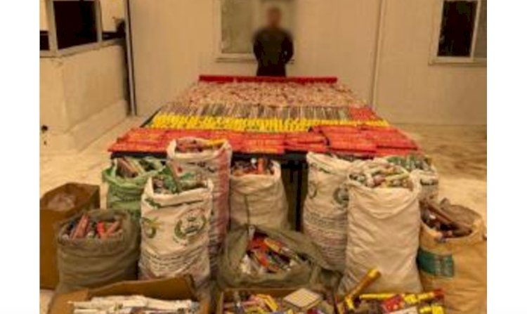 ضبط 2مليون قطعة ألعاب نارية بحوزة تاجر بالقاهرة