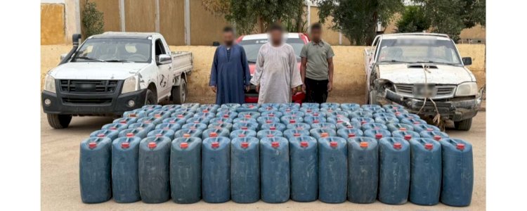 ضبط  5 طن مواد بترولية قبل  بيعها بالسوق السوداء باسوان