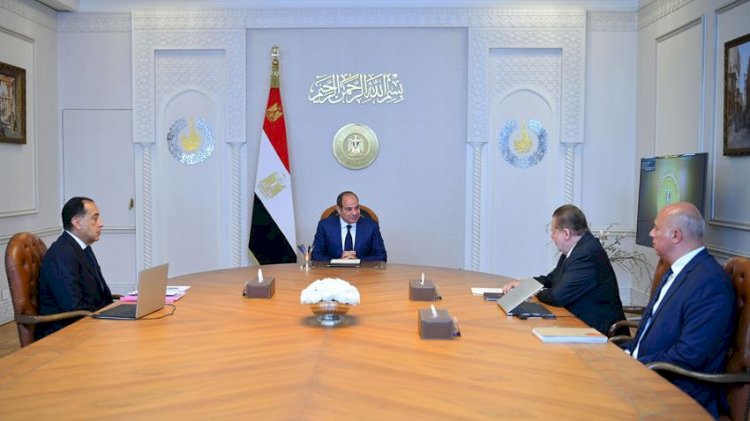 عاجل| السيسي يوجه بخفض التضخم وضمان مرونة سعر الجنيه