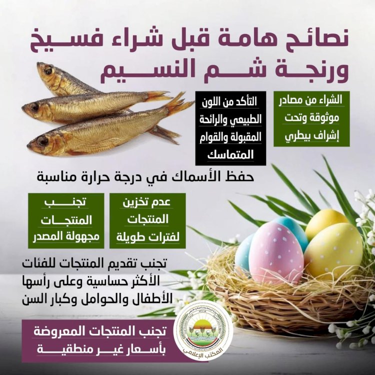 "الزراعة" تكثف حملاتها للرقابة على أسواق الأسماك المملحة
