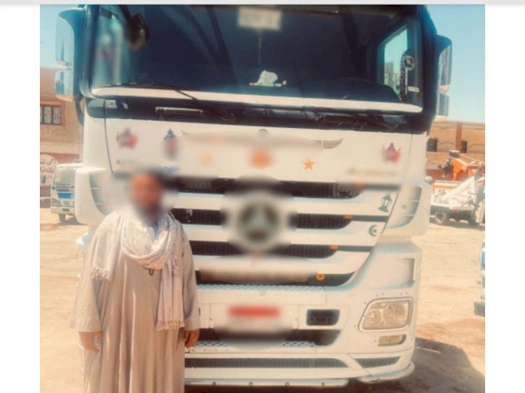 نكشف منشور قيام سائق سيارة نقل بالسير عكس الاتجاه بسوهاج