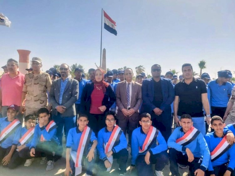 تعليم جنوب سيناء يجدد العهد و يغرس روح الانتماء في قلوب الأجيال احتفالا بالتحرير