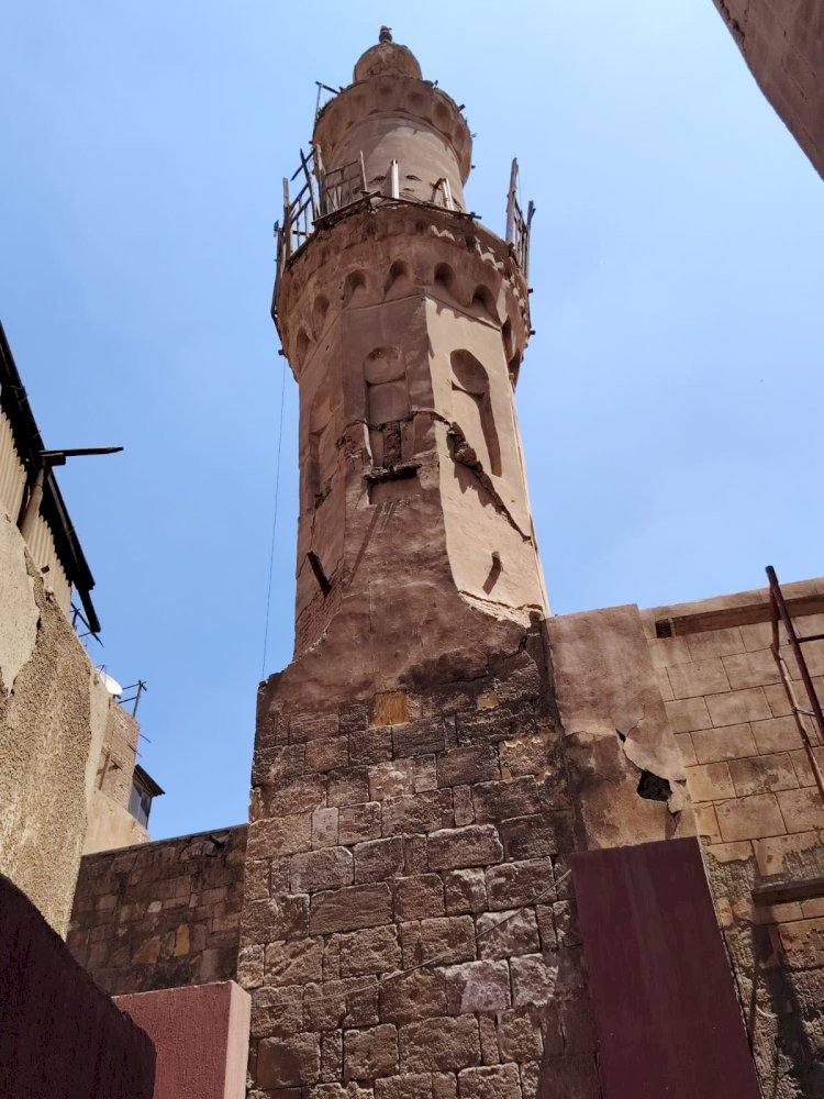 الاوقاف تعلن تدهور الحالة الإنشائية والمعمارية لمسجد جوهر المعيني بالقاهرة