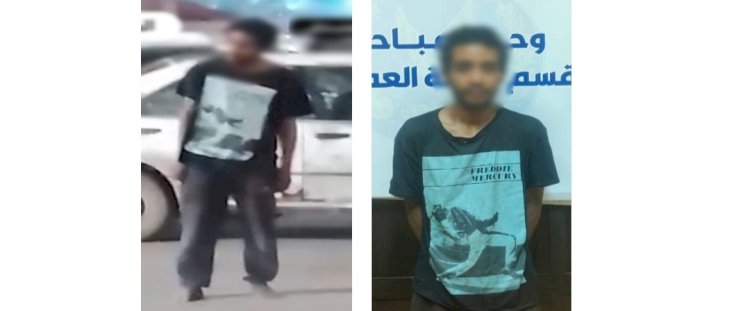 الفيديو يكشف تعاطي عاطل المخدرات  بالجيزة والشرطة تضبطه وتقدمه للنيابة