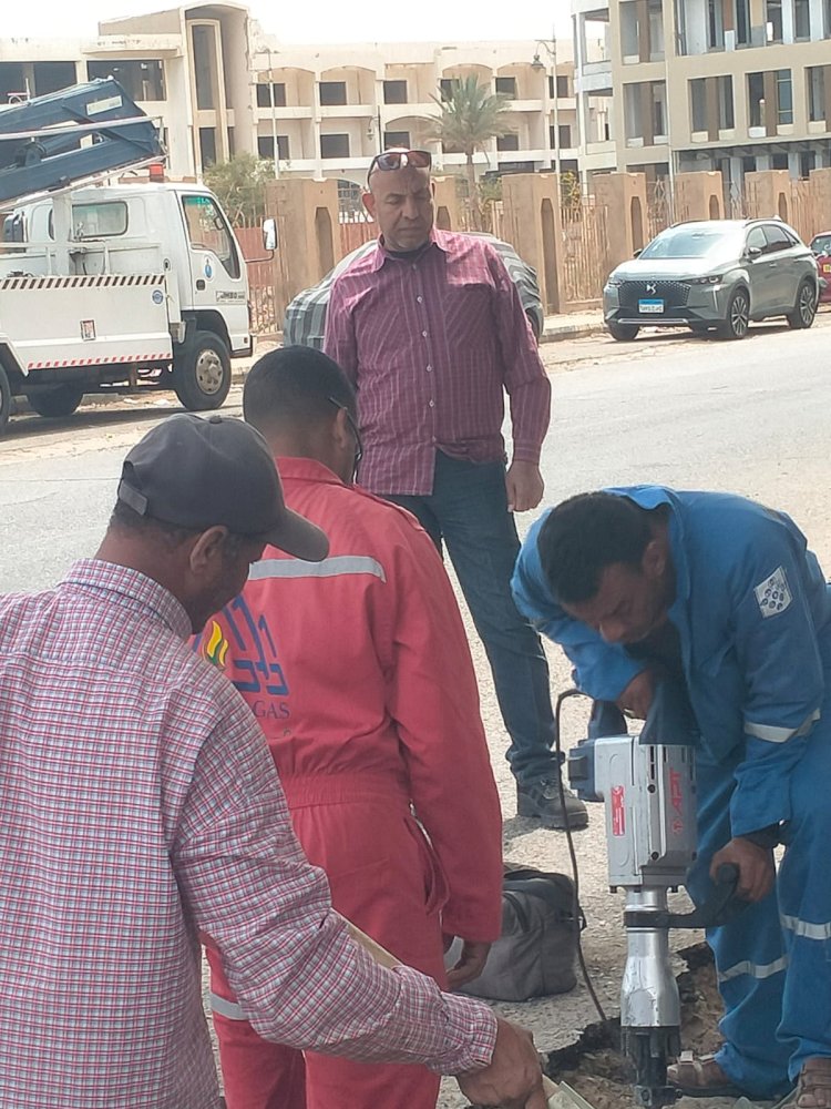 استجابة سريعة تُنهي شكوى في مساكن الإعلان العاشر بالغردقة