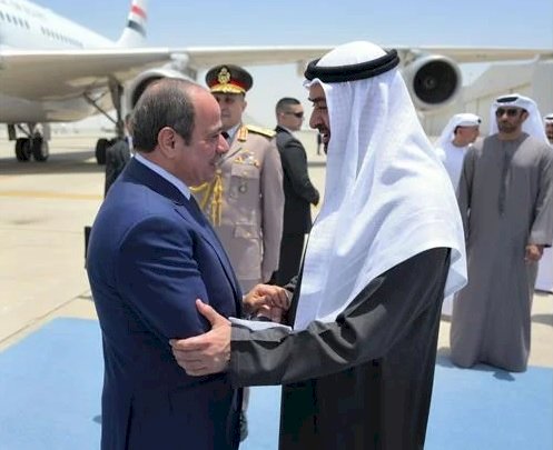 الرئيس السيسي يجري زيارة أخوية إلى دولة الإمارات العربية المتحدة