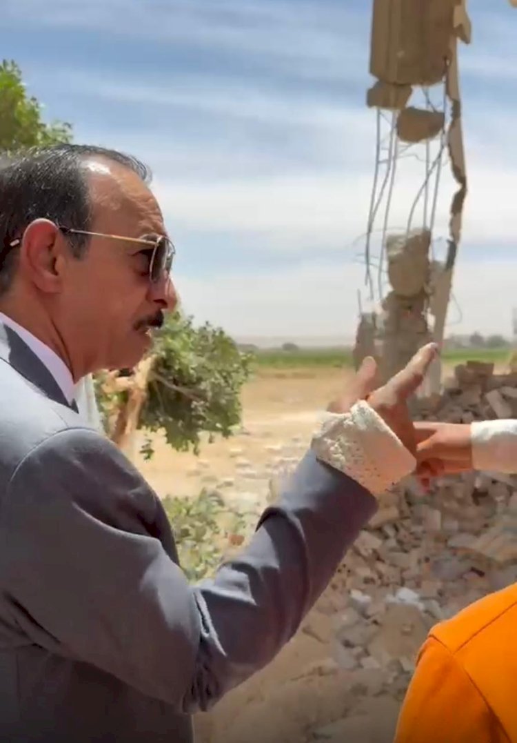 "راشد" مش هسيب أي تعدي علي الاراضي الزراعية وسأنتقل بنفسي لكل موقع