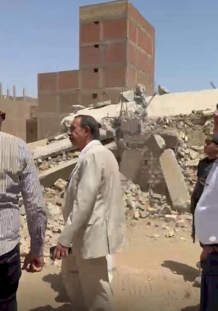 محافظ سوهاج يقود حملة مكبرة لازالة التعديات علي املاك الدولة بجرجا