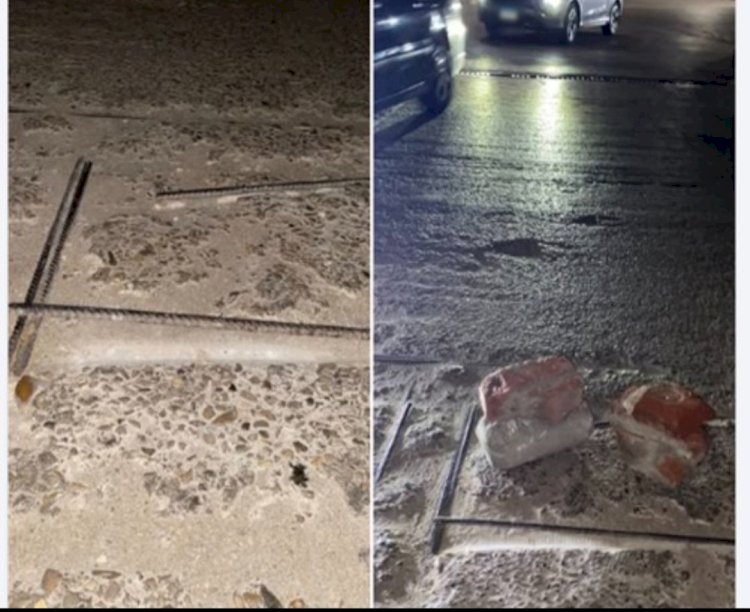 الاجهزة الامنية: تلفيات الطبقة الأسفلتية بأحد الأنفاق بالشرقية تم اصلاحها