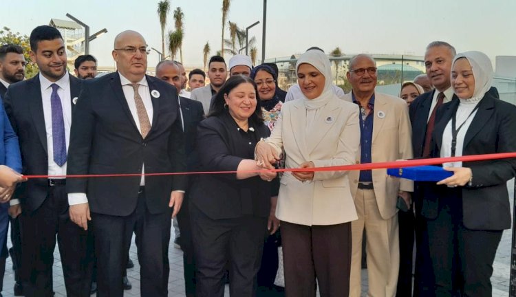 نائبة وزيرة التضامن تفتتح ملتقى توظيف مدينة الشيخ زايد