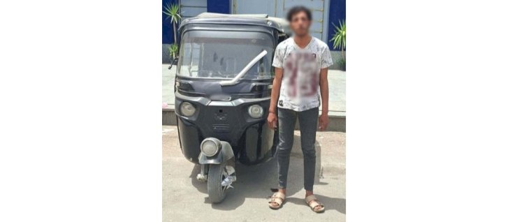 حقيقة منشور سرقة مركبة "توك توك" من  أمام أحد المساجد بالإسكندرية