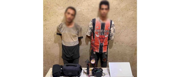 منشور سرقة حقيبه من داخل سيارة يمكن الداخلية من القبض علي المتهمين بالقليوبية