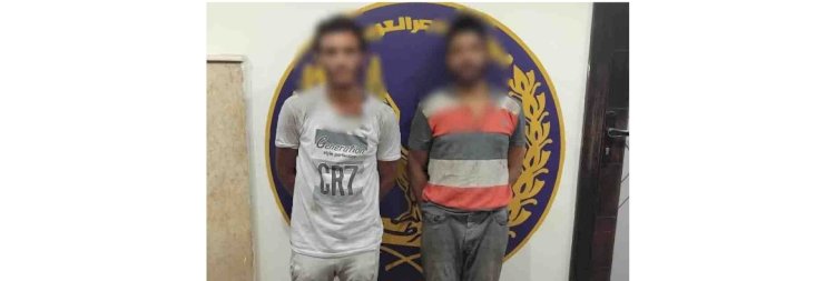 فيديو سرقة حديد تسليح الحواجز الحديدية يقود الشرطة للقبض علي المتهمين  بالقليوبية