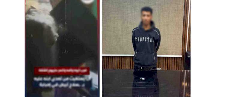 حقيقة فيديو تضرر حداد من نجله لقيامه بتعاطي المخدرات بالغربية