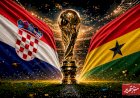 موعد مباراة كرواتيا و غانا  فى كأس العالم ..والتشكيل والقنوات الناقلة