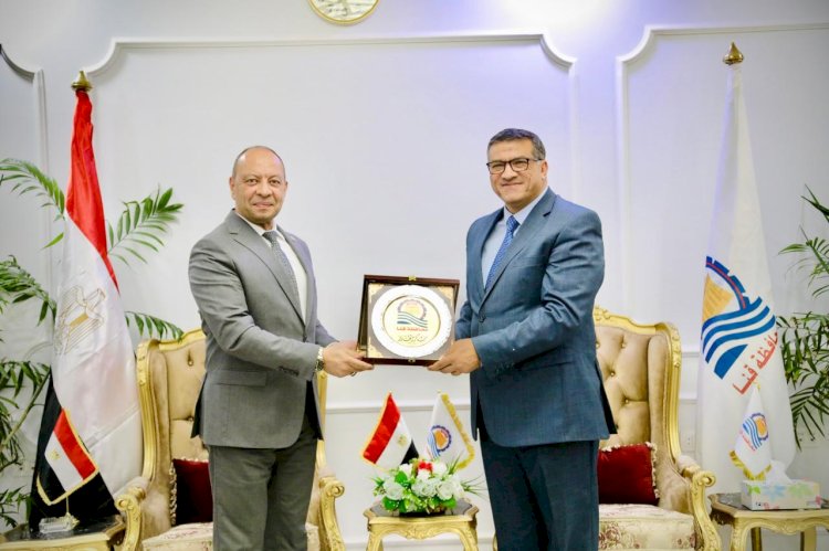 محافظ قنا يستقبل رئيس مودرن جاس لبحث التوسع في مشروعات الغاز الطبيعي بالمحافظة