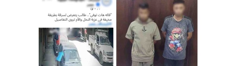 حقيقة فيديو محاولة اختطاف طفل  وسرقة هاتفه المحمول بالقاهرة