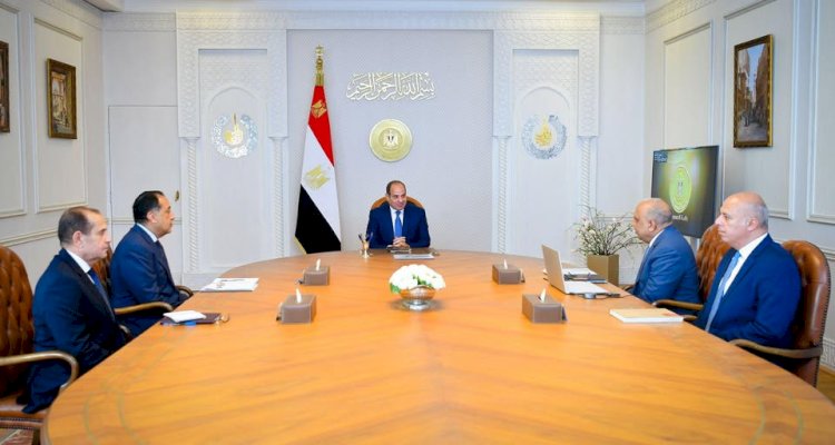 السيسي يشدد على ضرورة المُتابعة والمُراجعة الدورية لمشروعات الطاقات المُتجددة