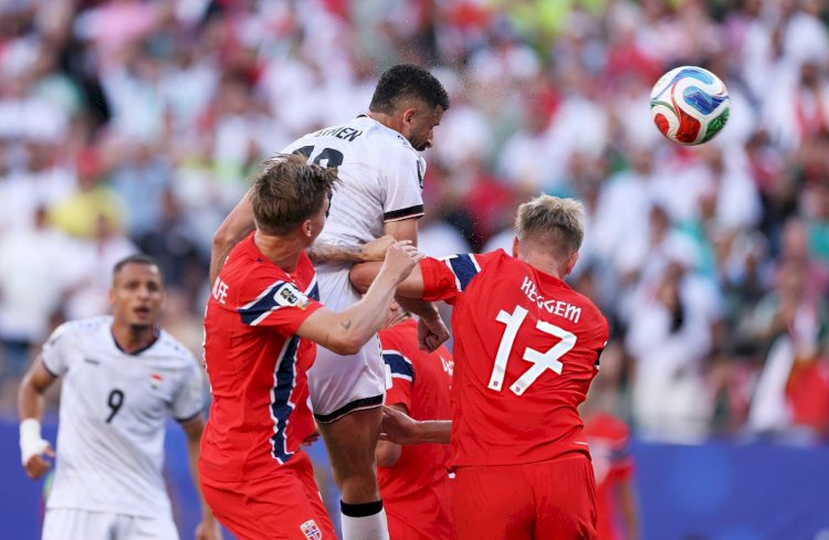 هالاند يقود منتخب النرويج للفوز على منتخب العراق في مونديال كأس العالم