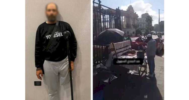 كشف ملابسات مقطع فيديو ادعى خلاله بائع متجول منع أحد الضباط وقوفه بأحد الميادين بالإسكندرية