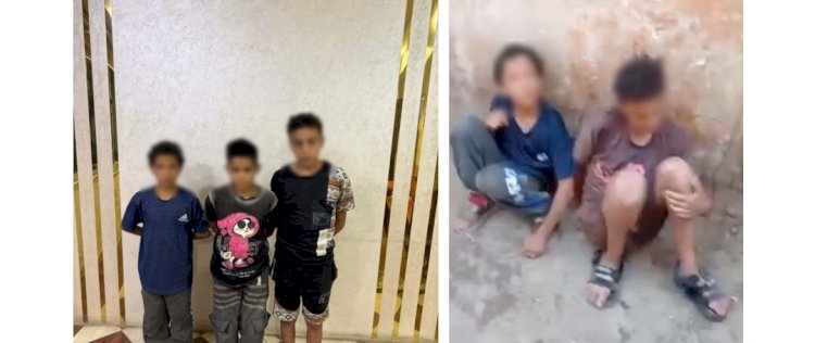 احذر.. نكشف فيديو ظهور طفلين فى حالة عدم إتزان اثرتعاطيهما المخدرات بالمنيا