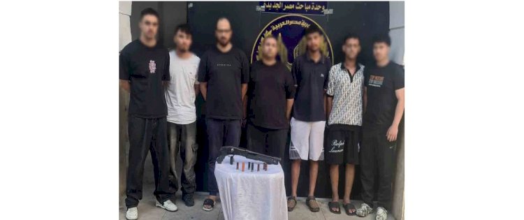 ضبط مشاجرة الاسلحة لخلافات علي صداقة فتاة بالقاهرة