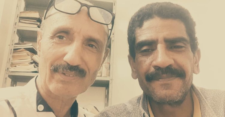 الشاعر مصطفي معاز يحاور الشاعر ناصر محسب "صوتي"