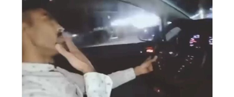 التحفظ علي سيارة فيديو تعاطي المخدرات اثناء القيادة ببورسعيد