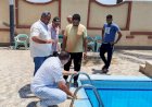كفر الشيخ :حمام سباحة نادي الحامول يعود للعمل بكامل طاقته