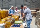 ضبط 900 لتر زيت طعام غير صالح خلال حملات تموينية بمراكز كفرالشيخ