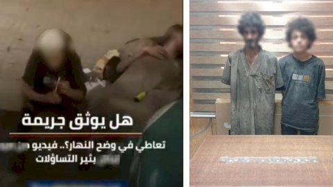 التيابة تحقق في فيديو تعاطي  عاملين قمامة المخدرات بالجيزة