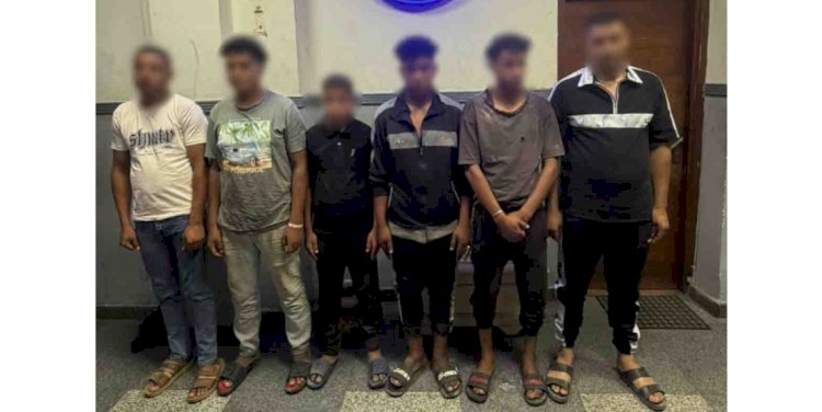 نكشف منشور التعدى على إحدى حملات إزالة الإشغالات بالإسكندرية