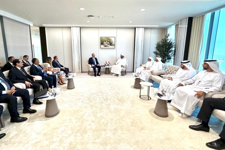 وزير البترول يبحث مع ادنوك  زيادة الاستثمارات في قطاع الطاقة