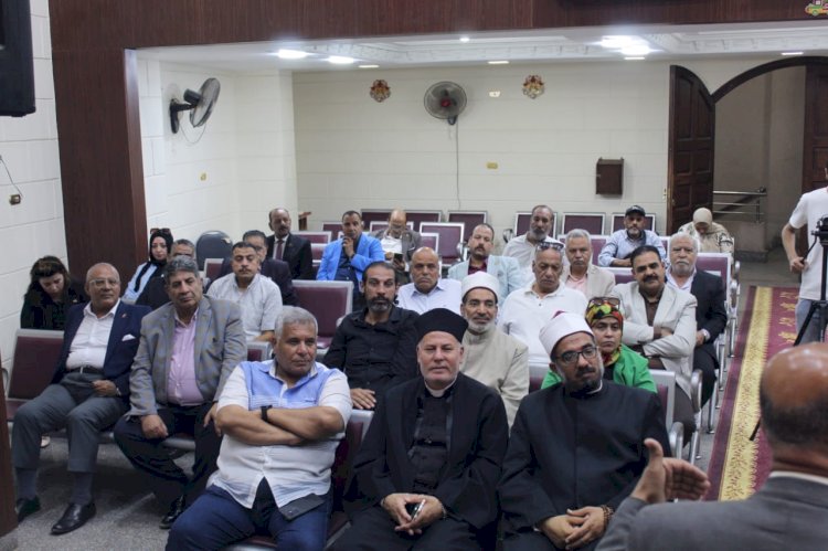 د.عبد الحميد كمال يشارك في  فطار المحبة  بالكنيسة الانجيلية بالسويس