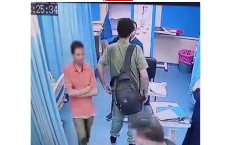 نكشف فيديو سرقة محمول من داخل إحدى المستشفيات ببنى سويف
