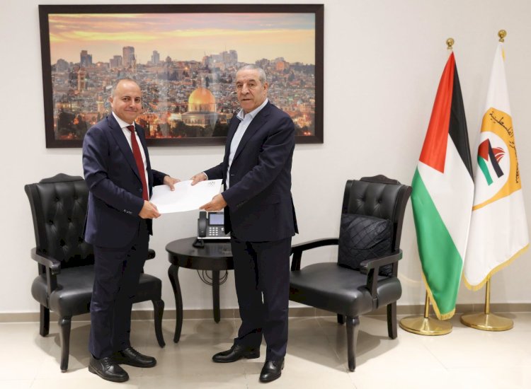 سفير مصر في رام الله يلتقي نائب الرئيس الفلسطيني