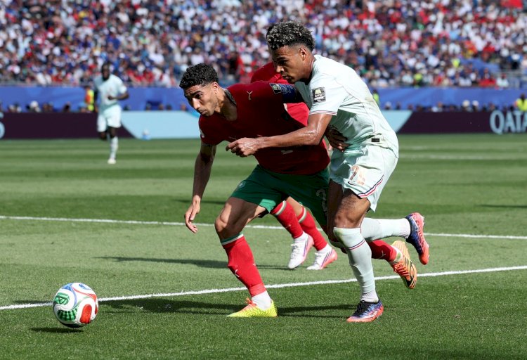 منتخب فرنسا يتخطى عقبة المغرب ويعبر لنصف نهائى كأس العالم 2026م