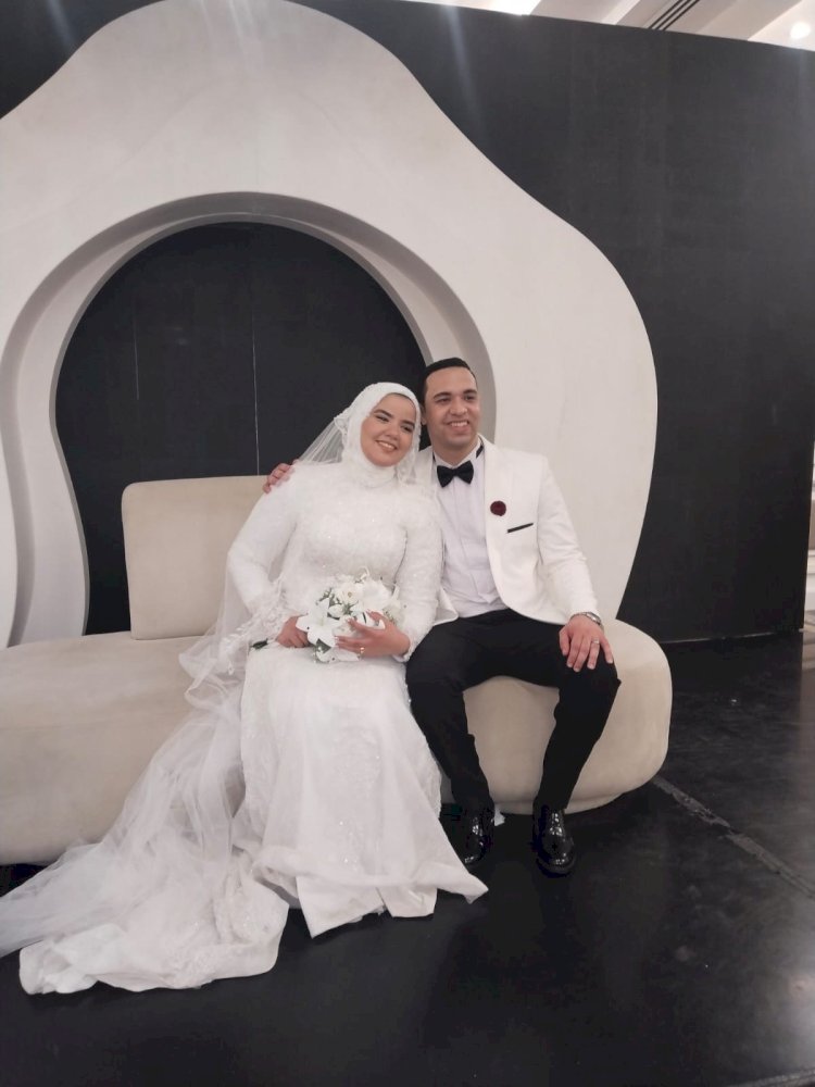 مليار مبروك زفاف محمد علاء الدين وآية ناصر