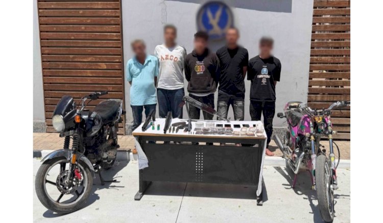 نكشف منشور فيديو قيام ٥ عاطلين  يحملون أسلحة  بالتعدى على عامل بالقليوبية
