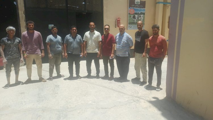 محافظ قنا:لجان مشتركة من مديرية العمل والتأمينات لمراجعة عمال المناطق الصناعية