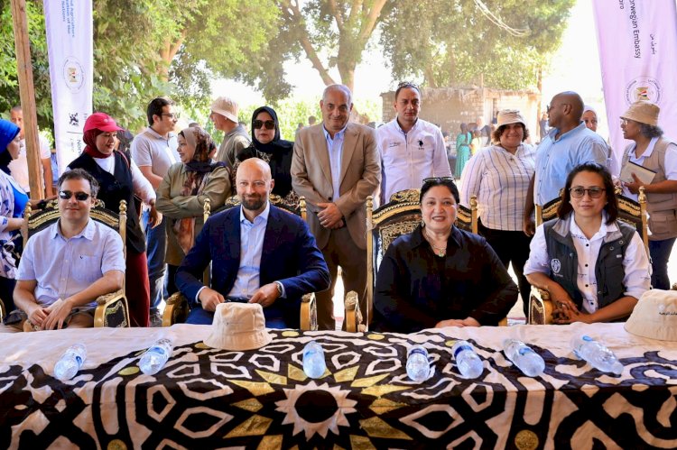 "مرجريت" تتابع مشروع تمكين المجتمعات الريفية والأمن الغذائي بالتعاون مع "الفاو" بالمنيا