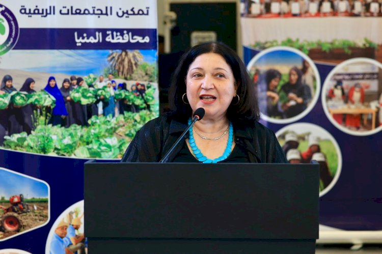 نائبة وزيرة التضامن الاجتماعي تبحث انجازات  مشروع المواطنة بالمنيا