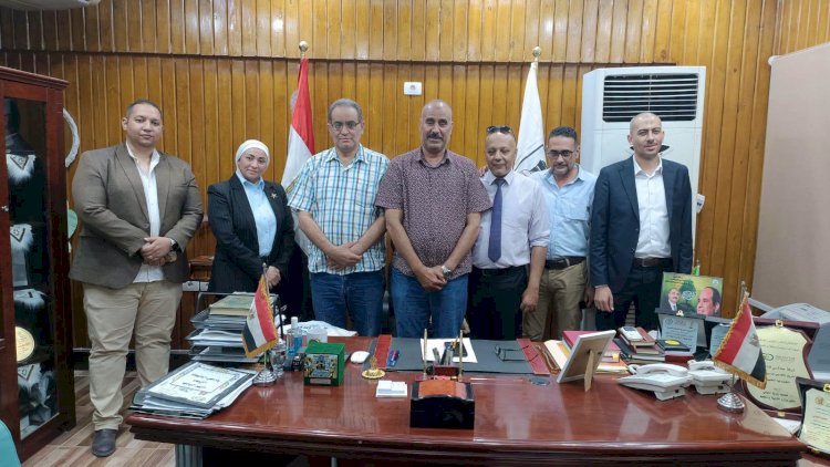 وكيل وزارة التعليم ببني سويف يوجه الشكر لفريق متابعة امتحانات الثانوية العامة