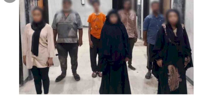 ضبط ٨ رجال وسيدات لاستغلالهم الاحداث في التسول
