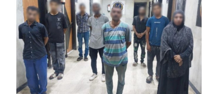 الفبض علي عدد من المتهمين بإستغلال الاحداث في التسول بالقاهرة
