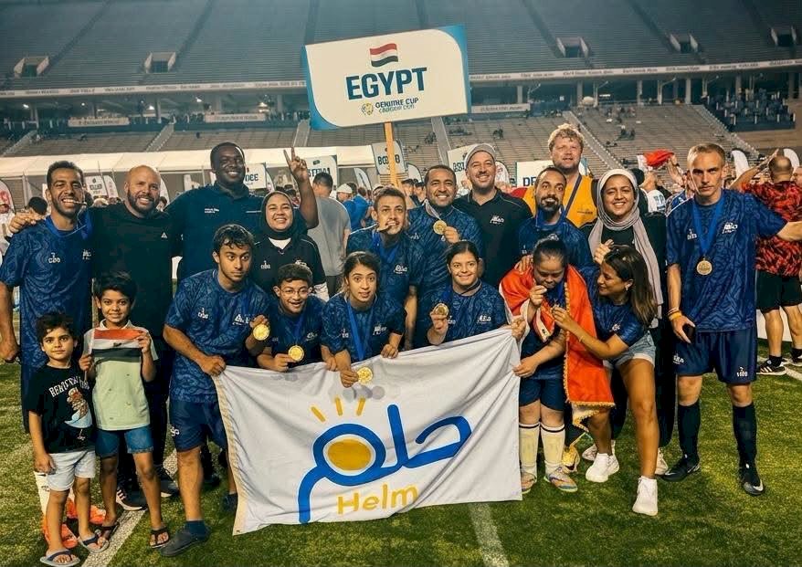وزيرة التضامن تهنئ فريق "حلم" المصري بالتتويج ببطولة العالم لكرة القدم الدامجة بامريكيا