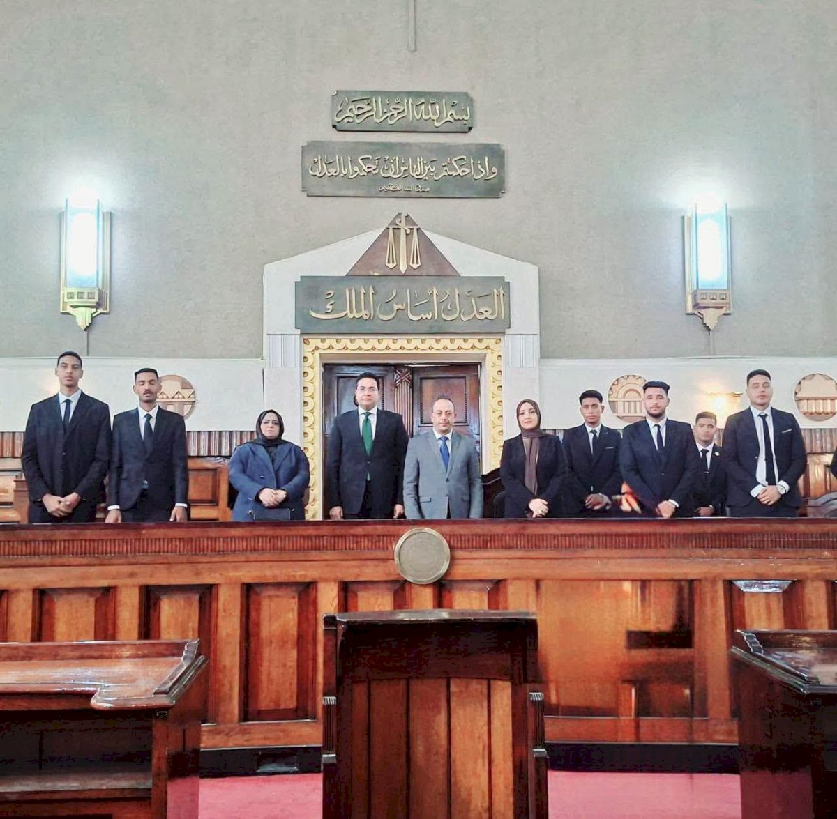 محكمة النقض تستقبل وفد من كلية الحقوق جامعة قنا