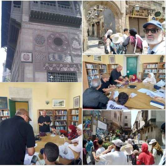 مكتبة الحضارة الإسلامية : من إبداع الخط العربى لاستكشاف كنوز حارة الصالحية