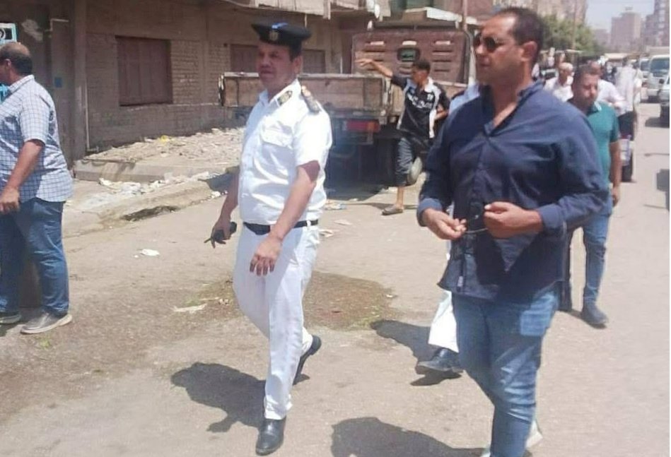 حملات مكبرة لرفع  376 حالة إشغال طريق وإزالة 21 حالة بناء مخالف جنوب بني سويف